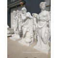 life size carving white marble figure statue